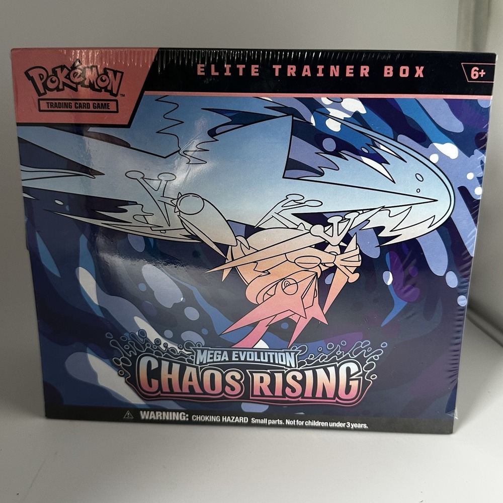 Pokemon Mega Evolution Chaos Rising Elite Trainer Box ETB Fennekin Sealed 2026